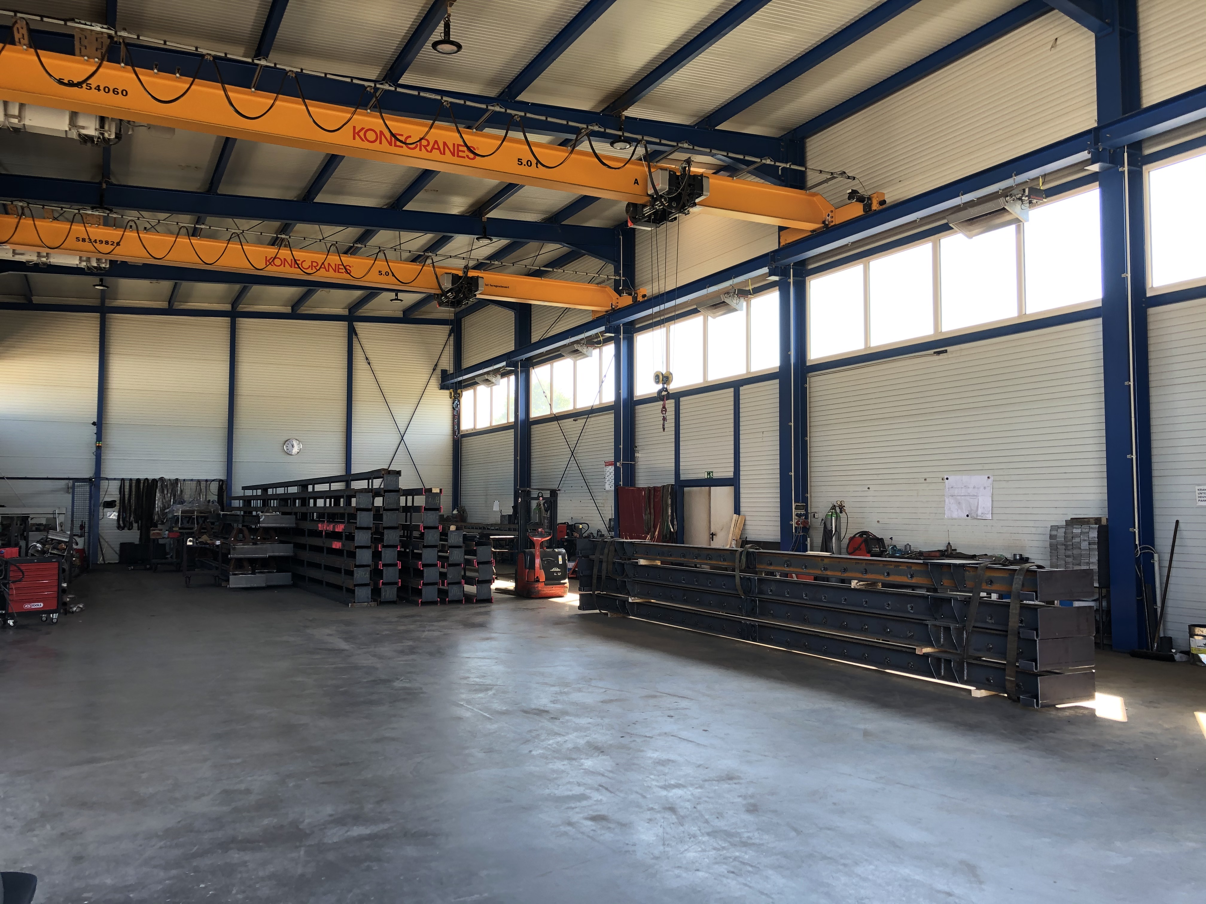Arbeiten im Metallbau